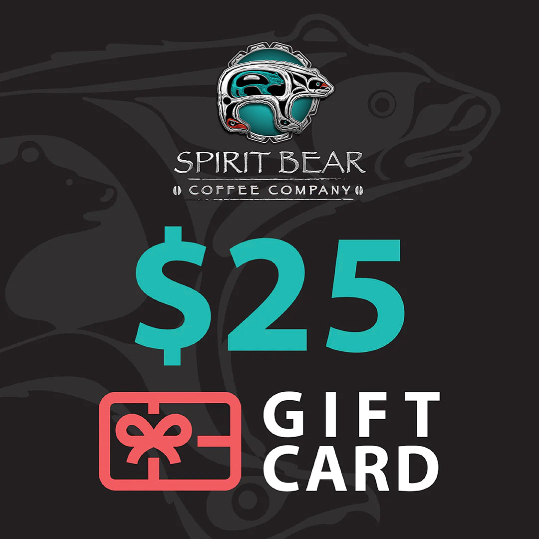 Spirit Bear Coffee Gift Cards - Spirit Bear Coffee Company, Order coffee online Canada,  wholesale coffee, organic and fair trade coffee