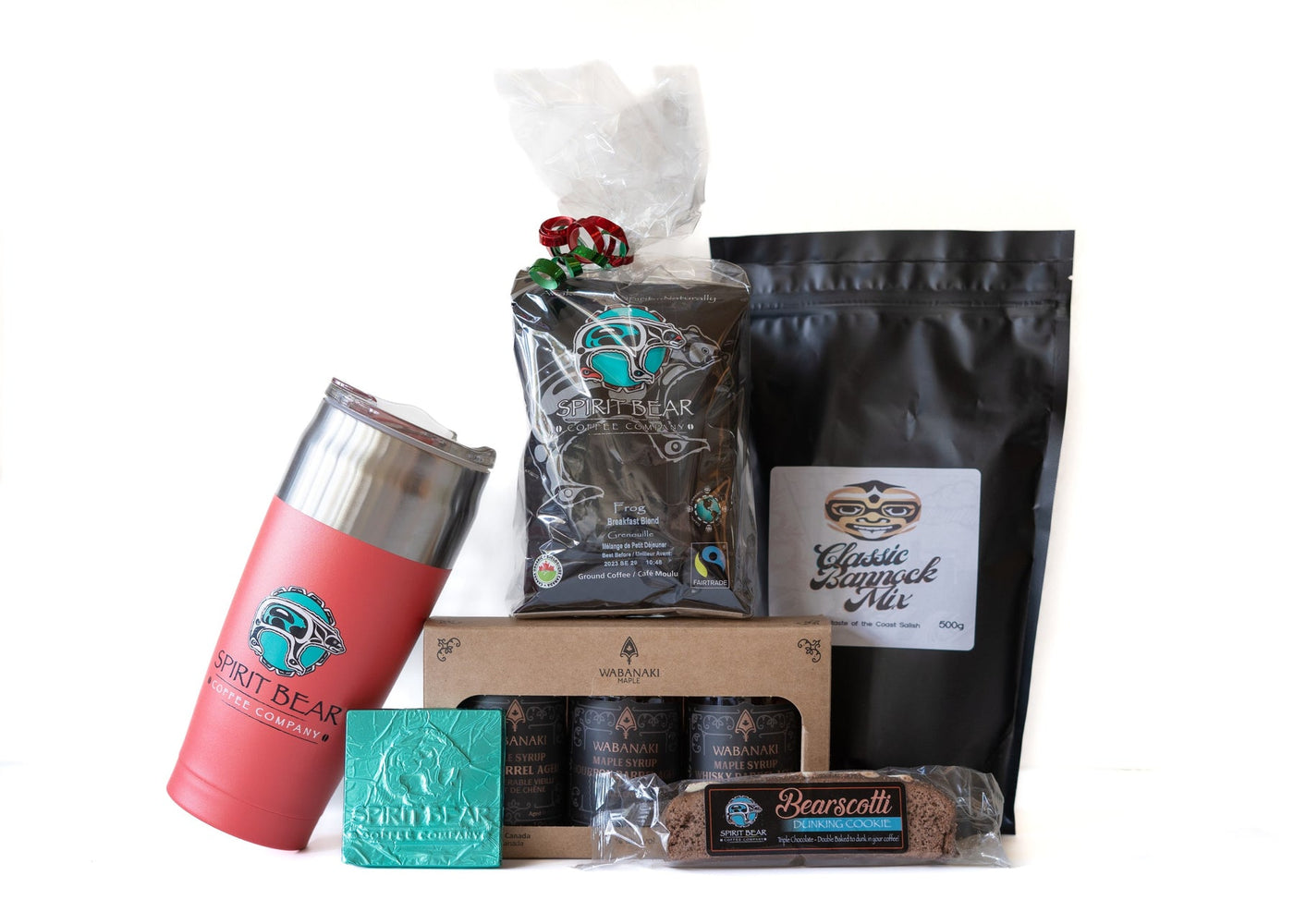 Spirit Bear Coffee's Bear Bundle of coffee products