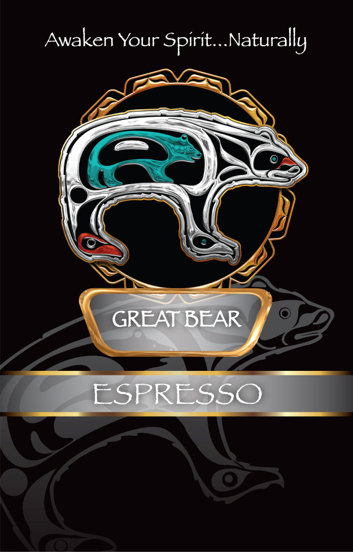 Great Bear - Espresso Coffee - Spirit Bear Coffee Company, Order coffee online Canada,  wholesale coffee, organic and fair trade coffee