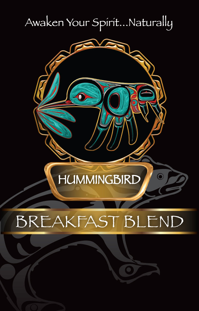 Hummingbird - Breakfast Blend Coffee - Spirit Bear Coffee Company, Order coffee online Canada,  wholesale coffee, organic and fair trade coffee